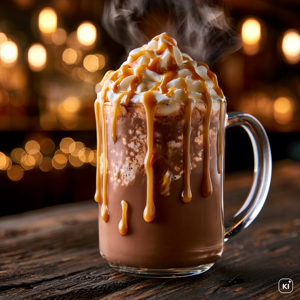 Baileys Vegan Caramel Hot Chocolate Cocktail Rezept
