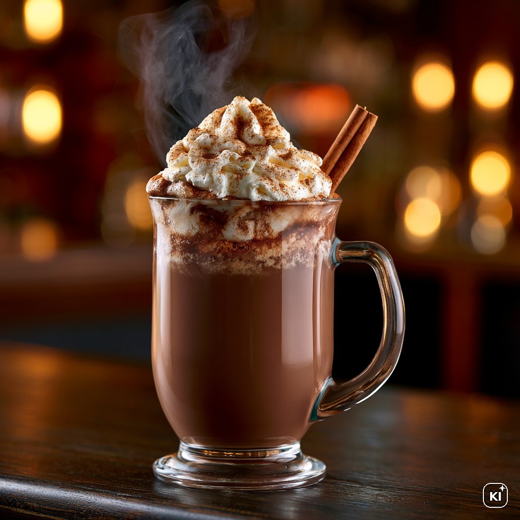Baileys Zimtschnecke Hot Chocolate Cocktail Rezept