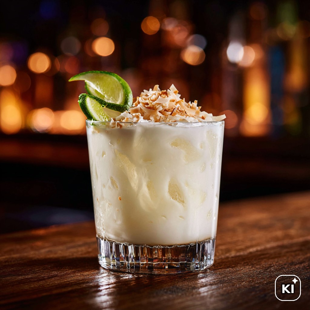 Batida de Coco ohne Zucker Cocktail Rezept