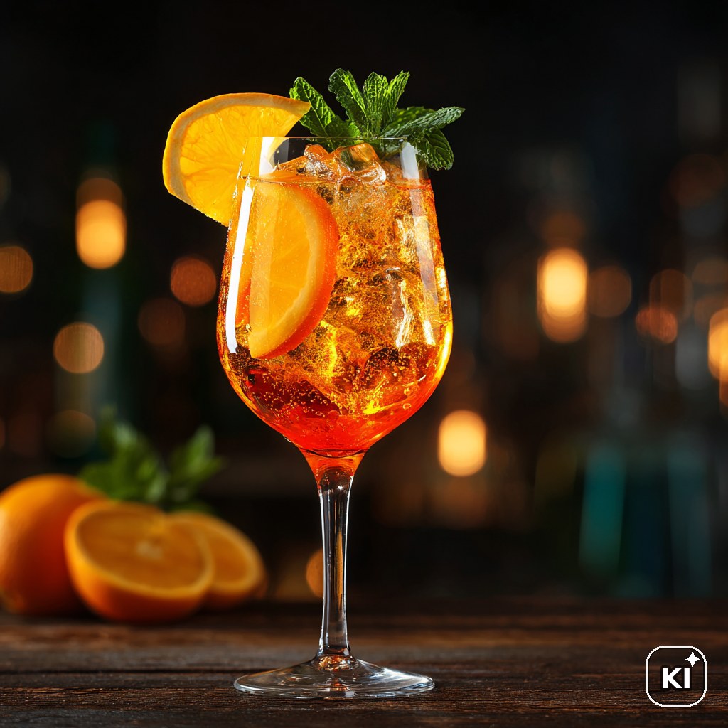 Bitter Orange Spritz Cocktail Rezept