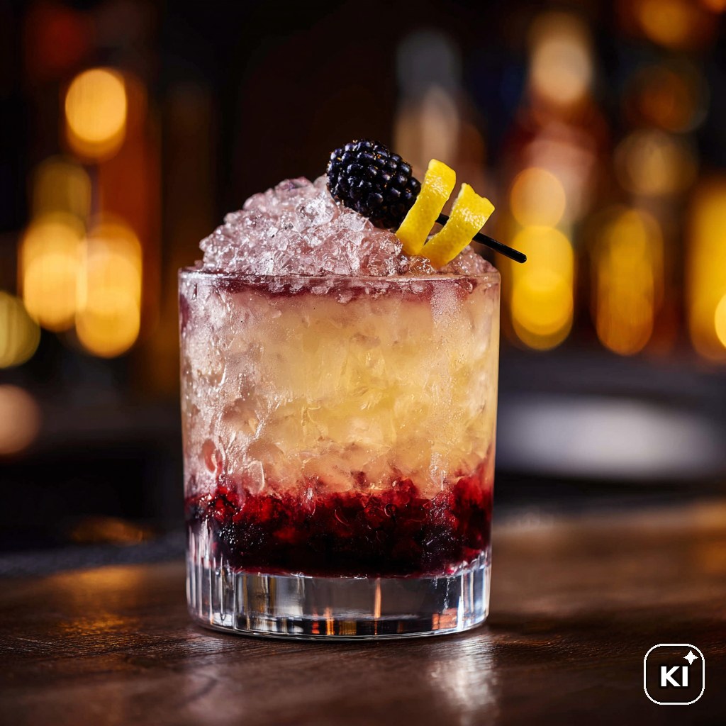 Blackberry Bramble Cocktail Rezept