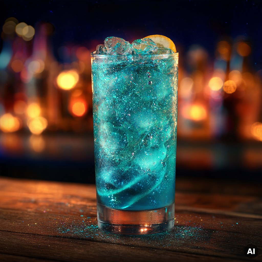 Blue Lagoon Twist Cocktail Rezept