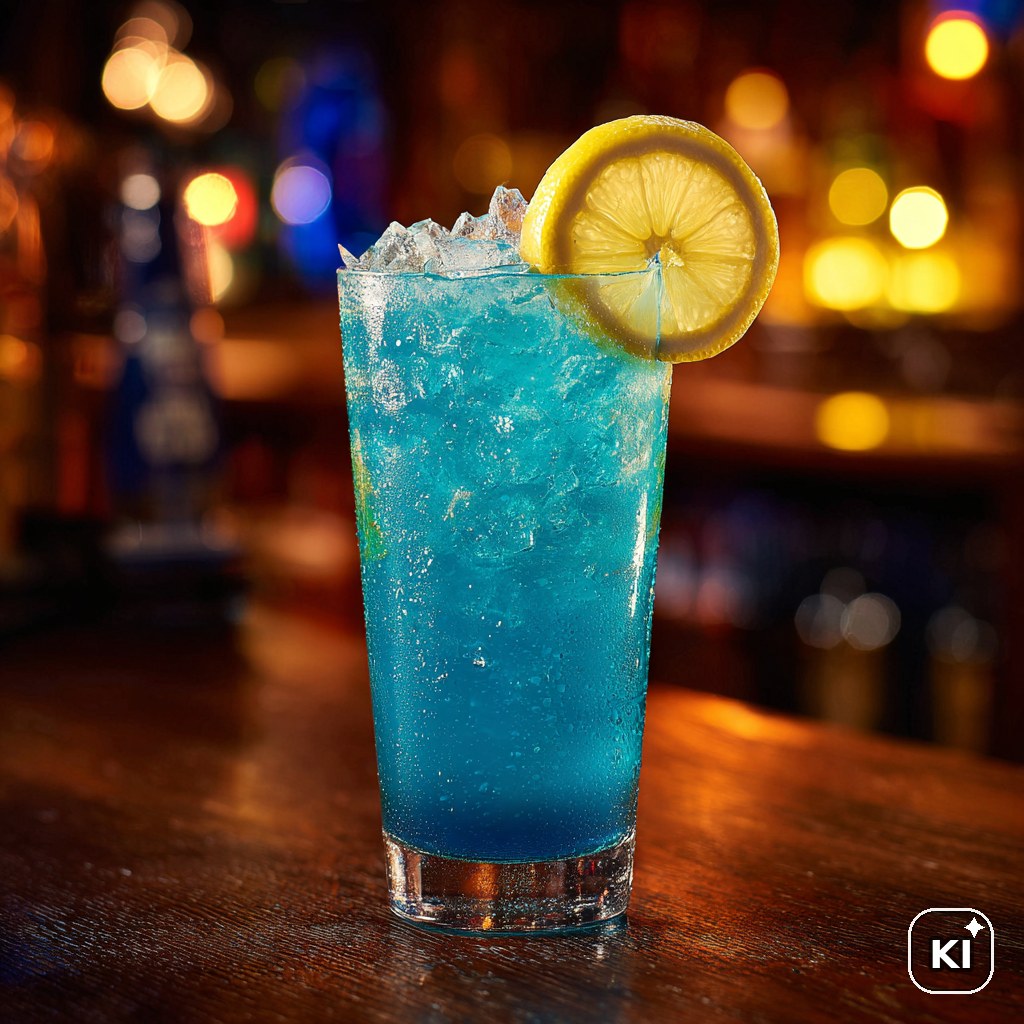 Blue Lemon Cocktail Rezept