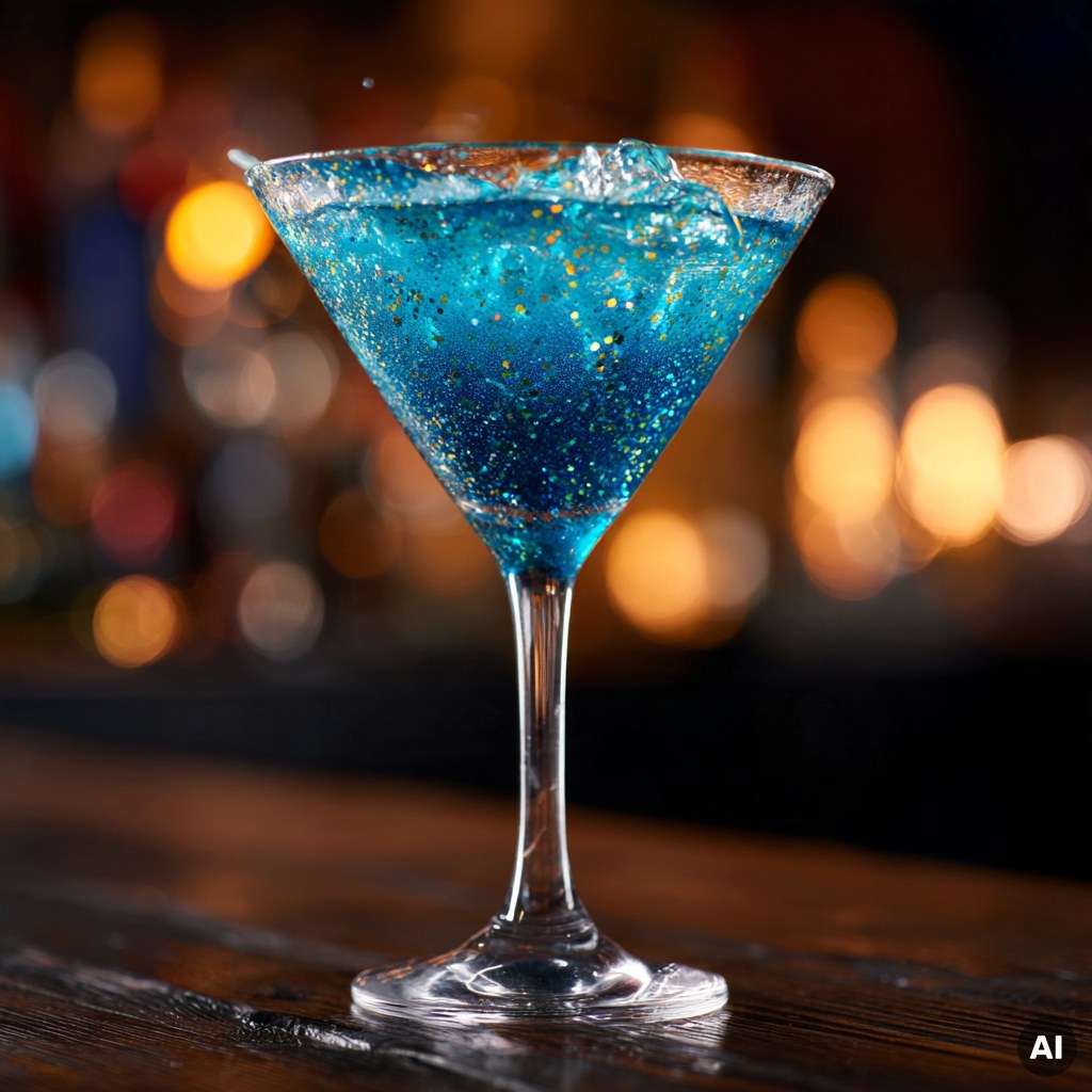 Blue Martini Cocktail Rezept
