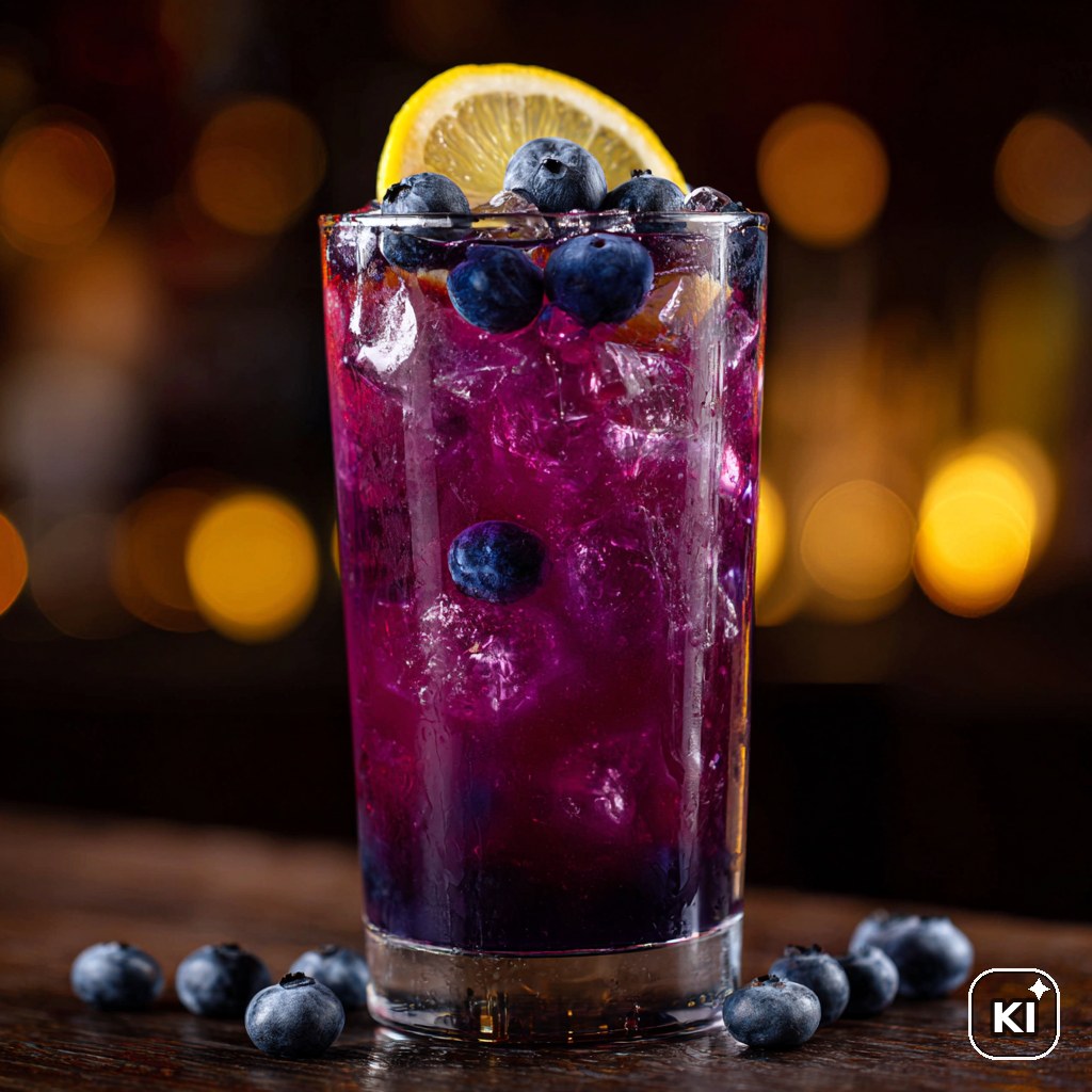 Blueberry Vodka Lemonade Cocktail Rezept