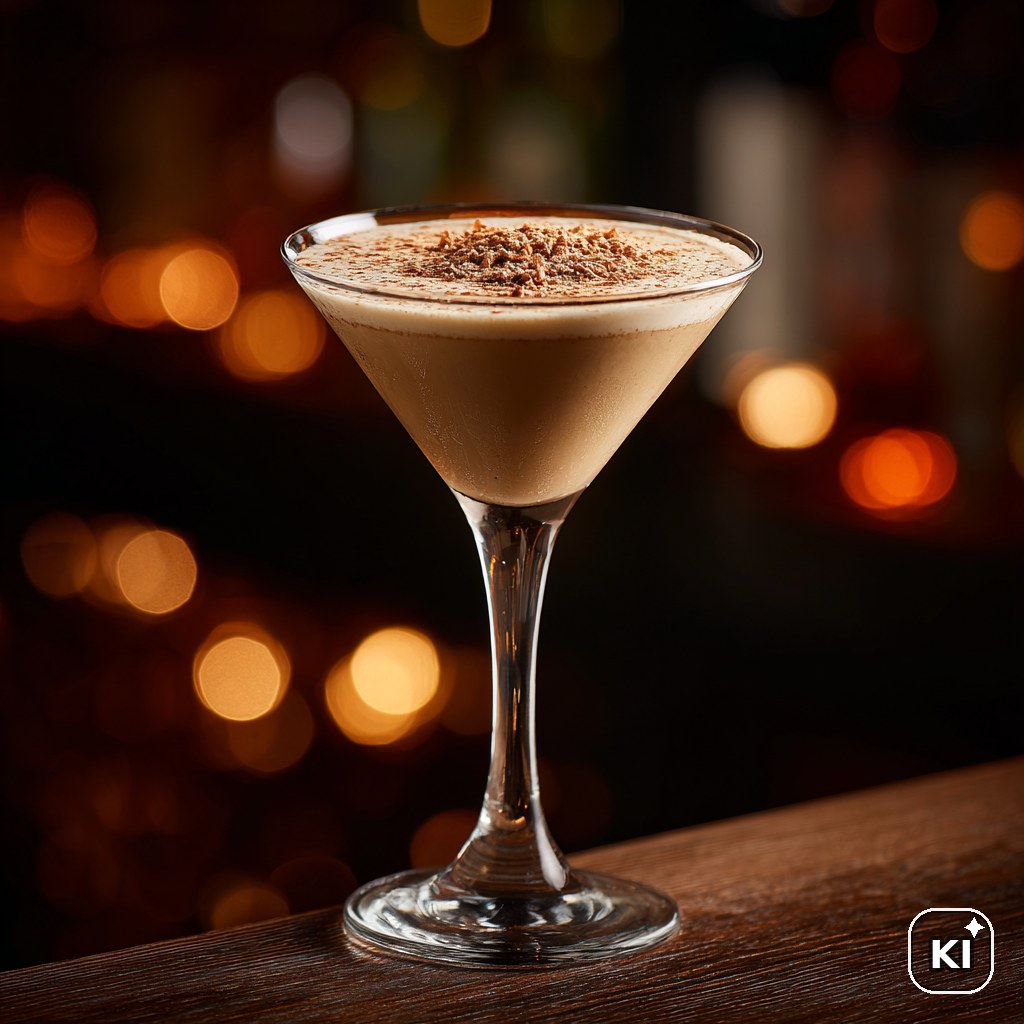 Brandy Alexander ohne Sahne Cocktail Rezept