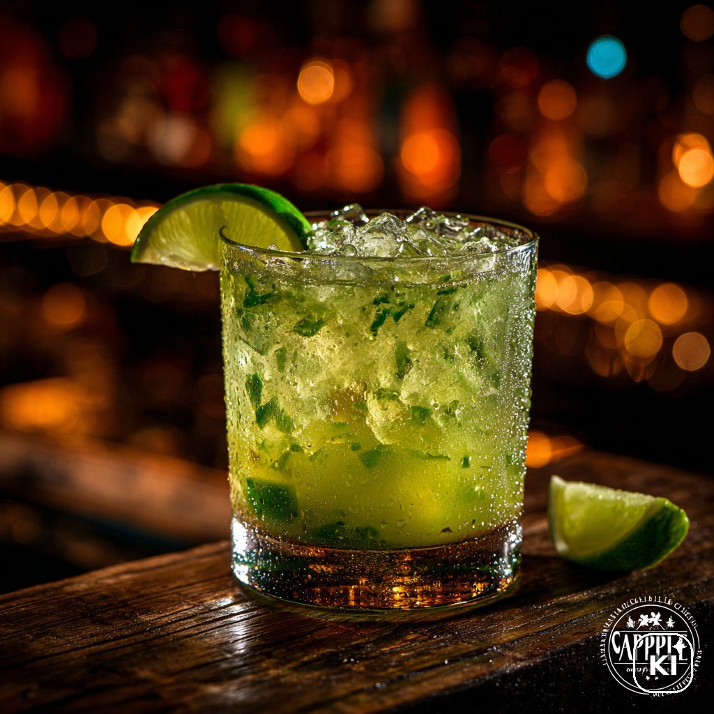 Caipi Apple Cocktail Rezept