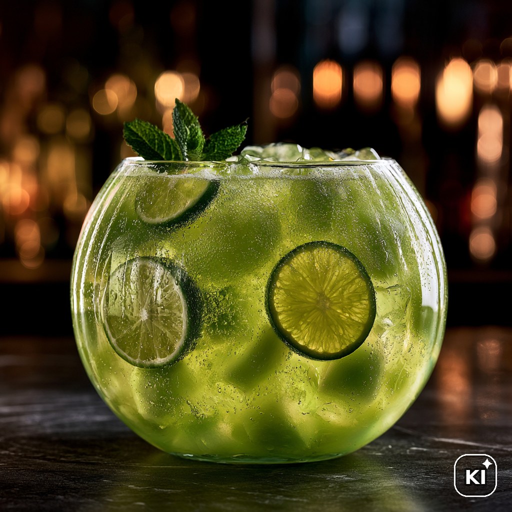 Caipirinha-Bowle Rezept