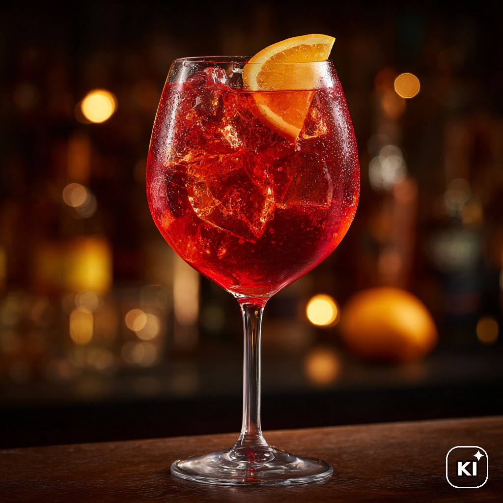 Campari Soda Spritz Cocktail Rezept