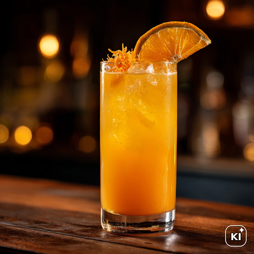 Carrot Ginger Cooler Cocktail Rezept