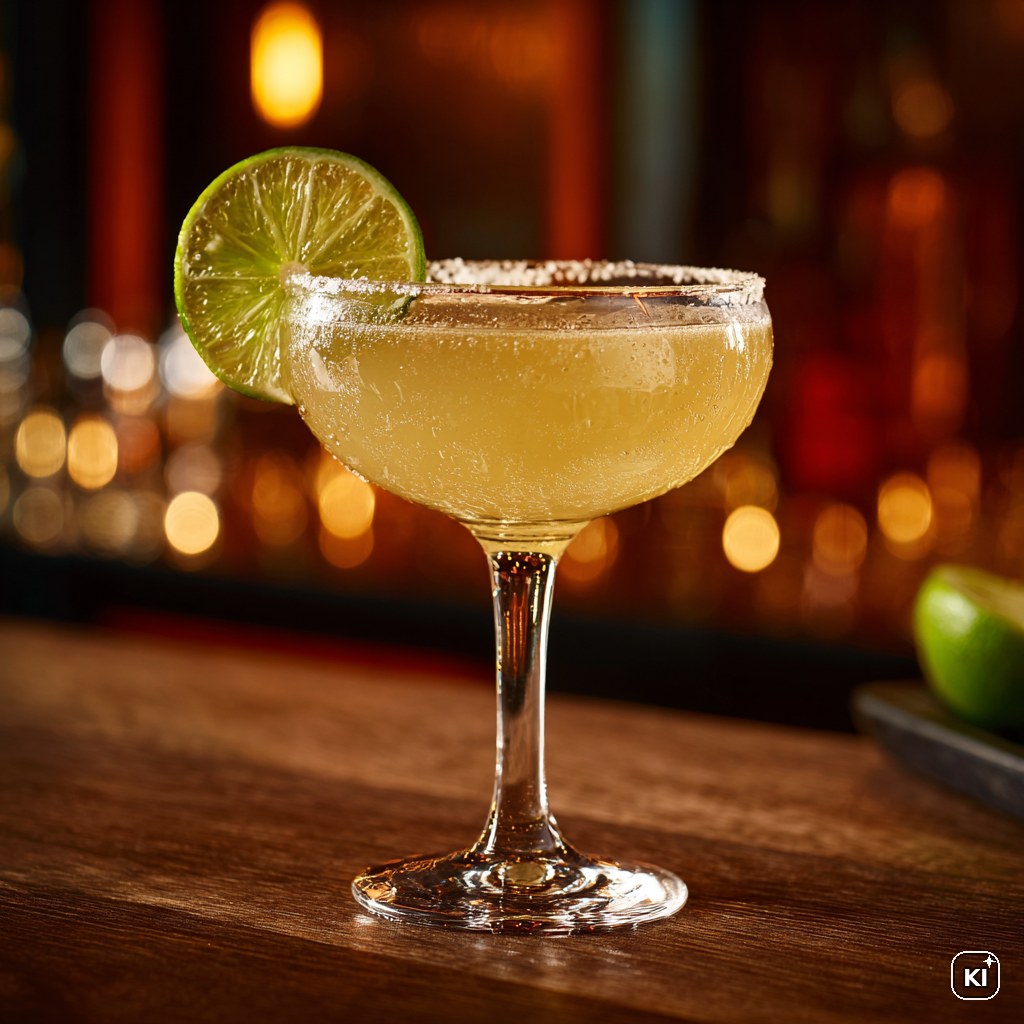 Champagne Margarita Cocktail Rezept