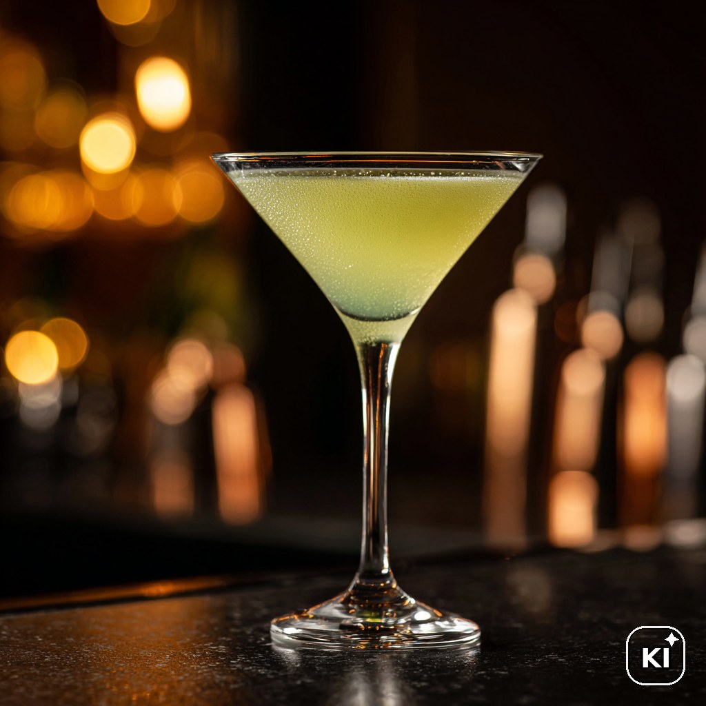 Chartreuse Martini Cocktail