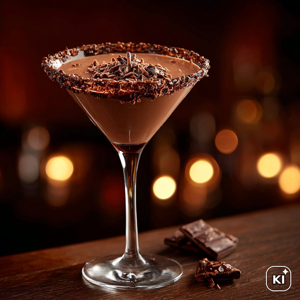 Chocolate Velvet Martini Cocktail Rezept