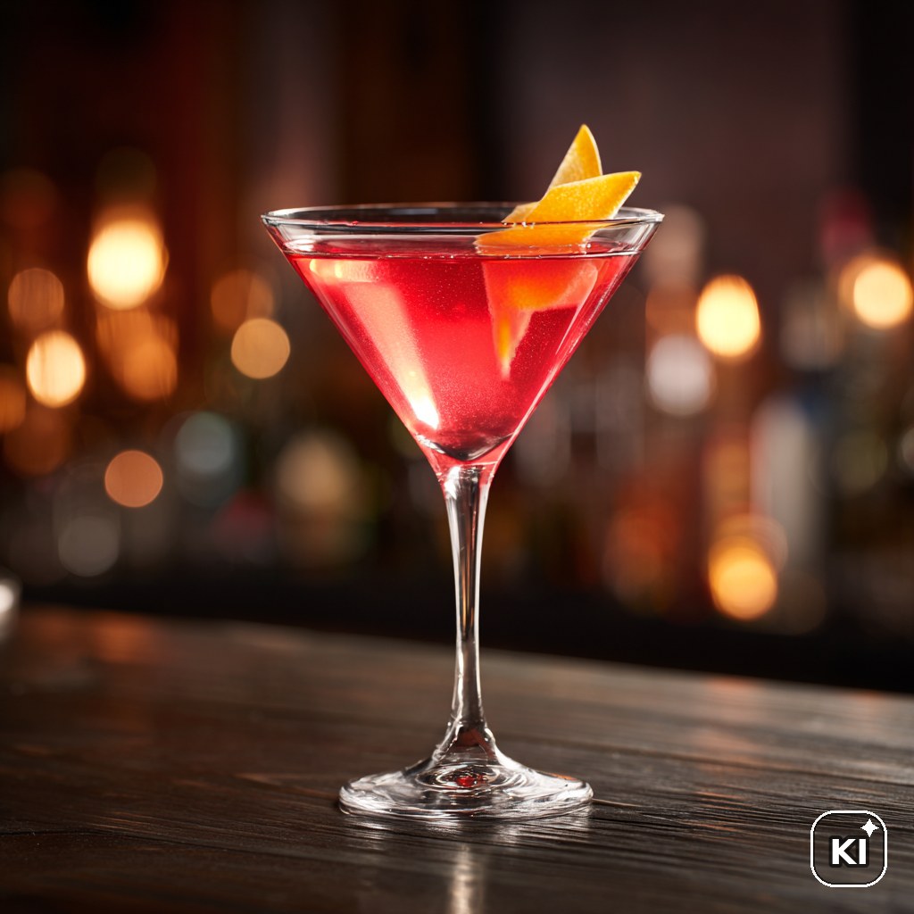 Cosmopolitan ohne Cointreau Cocktail Rezept