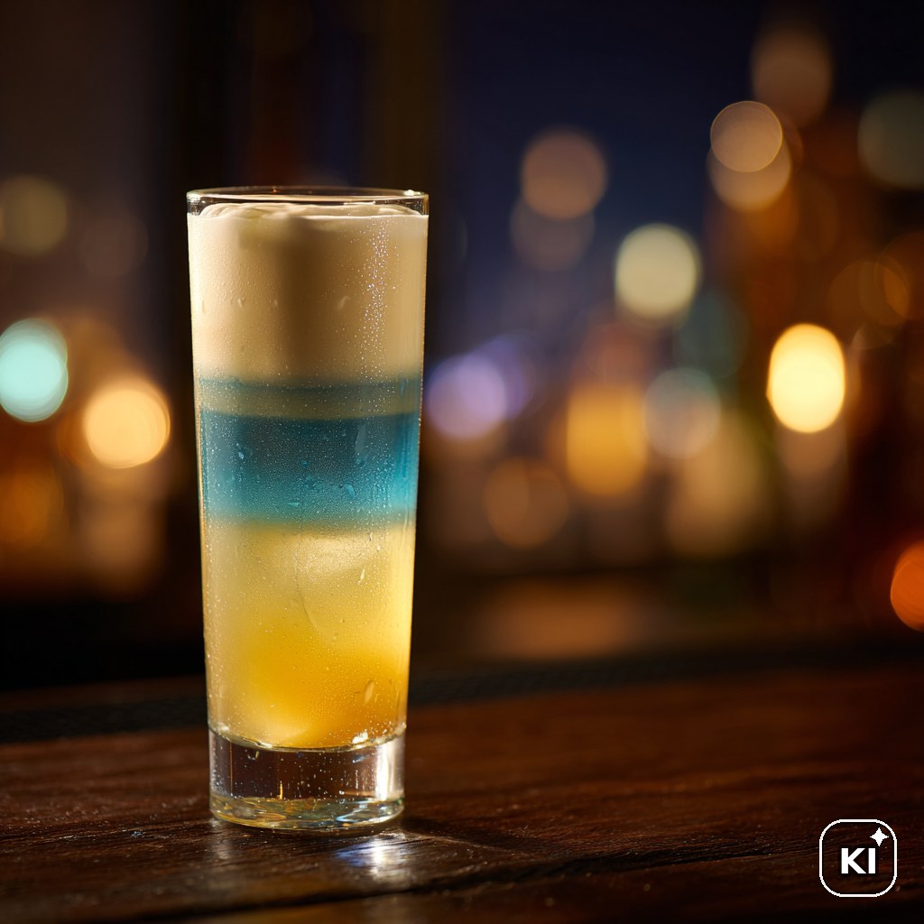 Cocktailrezept Curaçao (alkoholfrei)