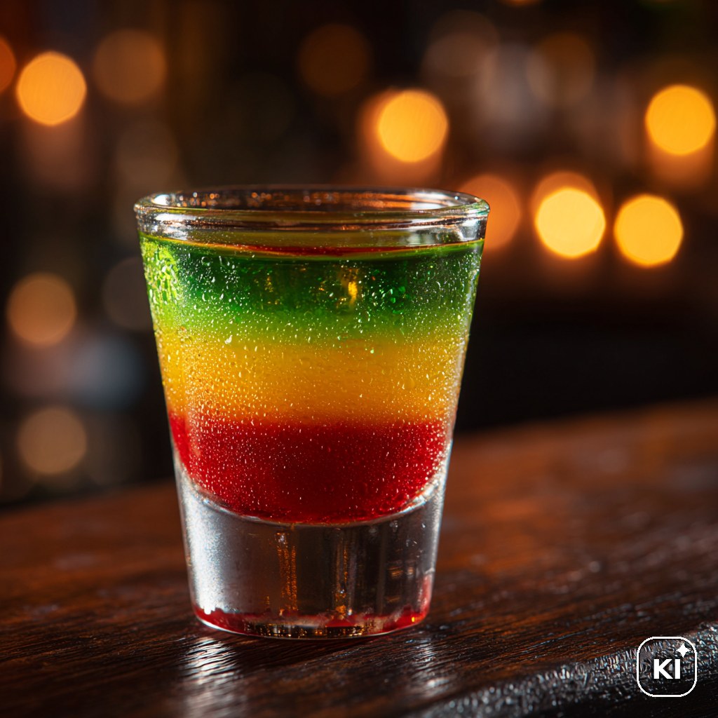 Dakar-Shot (Senegal) Cocktail Rezept