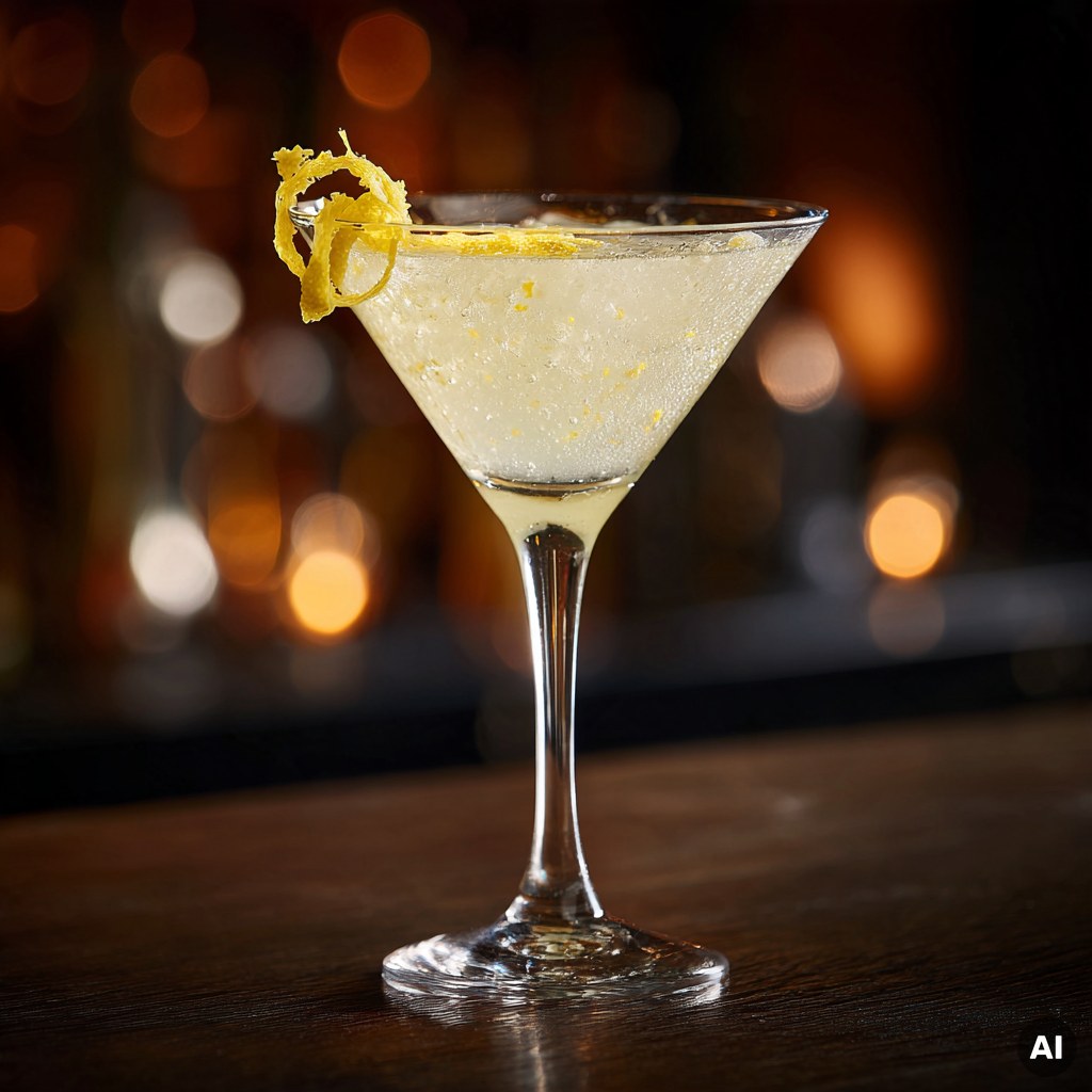 Elderflower Martini Cocktail Rezept