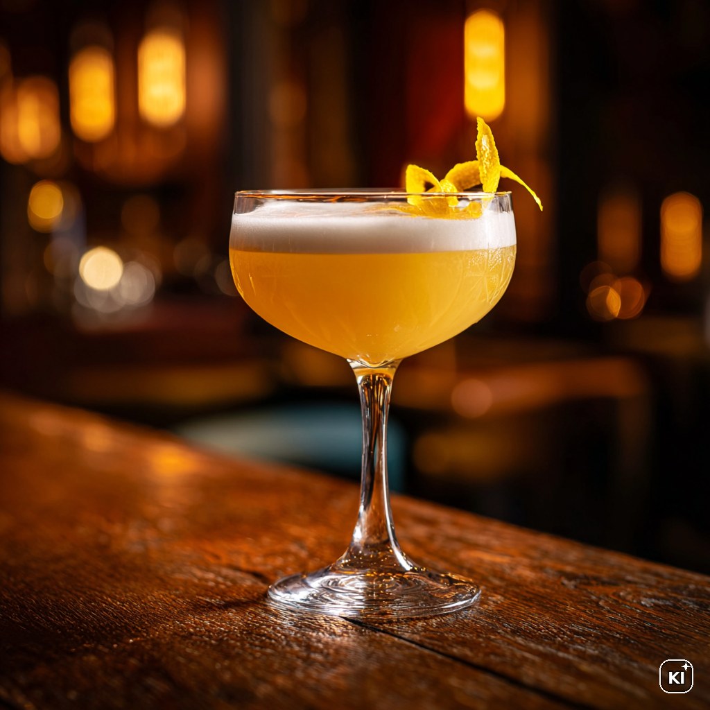 Elderflower Sour Cocktail Rezept
