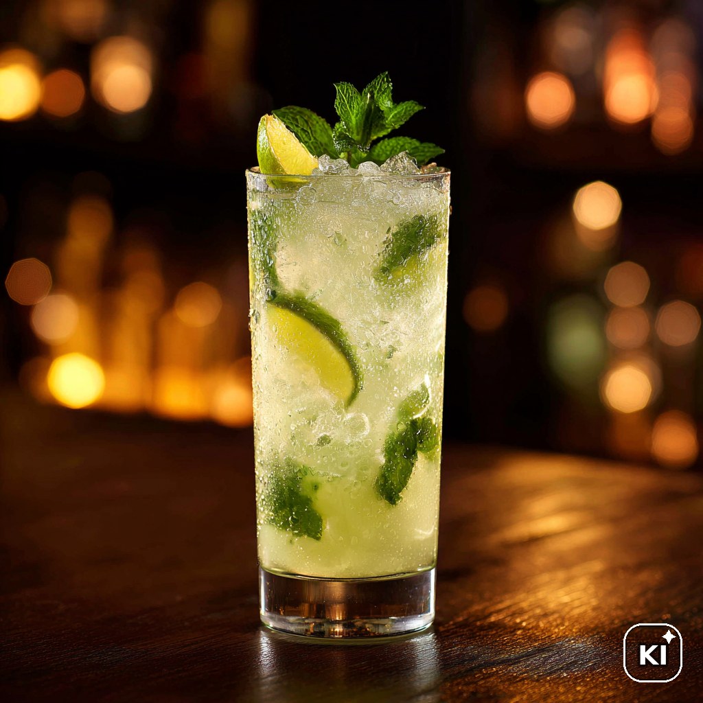 Escorial Ginger Longdrink Cocktail Rezept