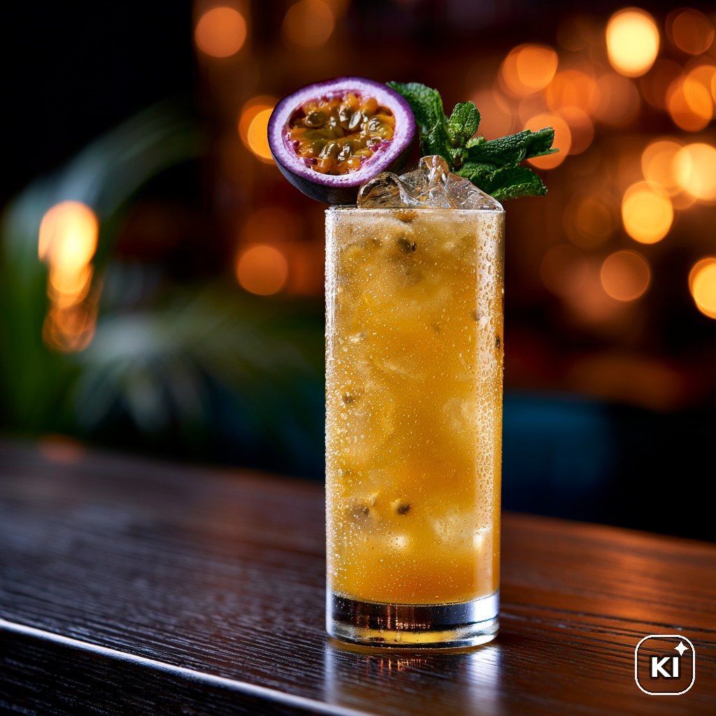 Especial Passion Fizz Cocktail Rezept