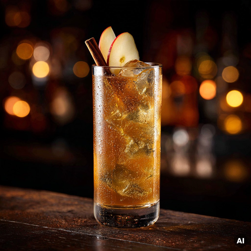 Apfel-Zimt Shrub