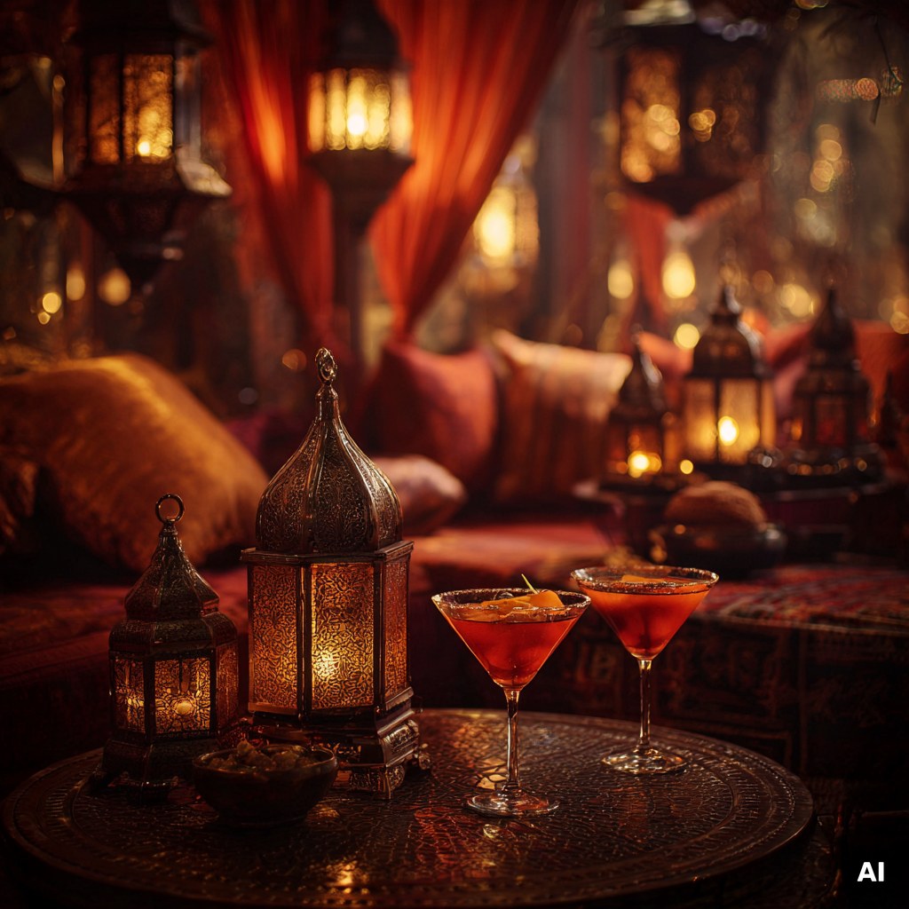Cocktails für Arabian Nights