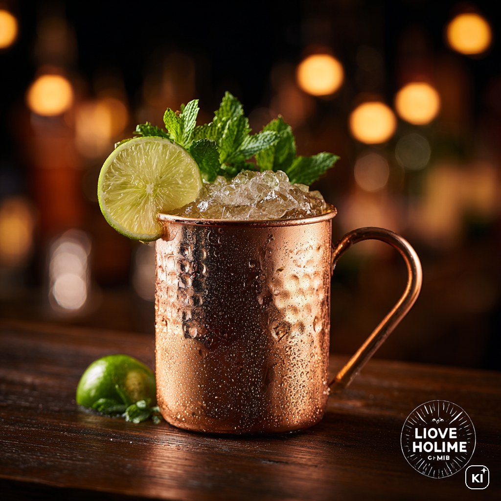 Cardamom Mule