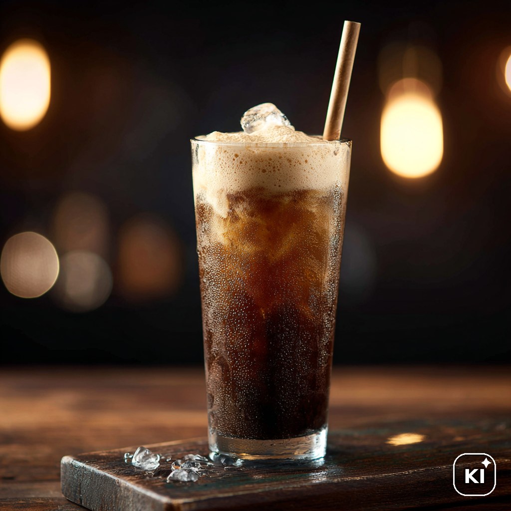 Root Beer Cream Fizz