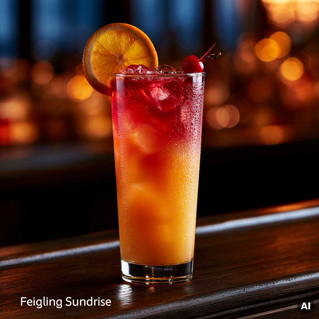 Feigling Sunrise Cocktail Rezept