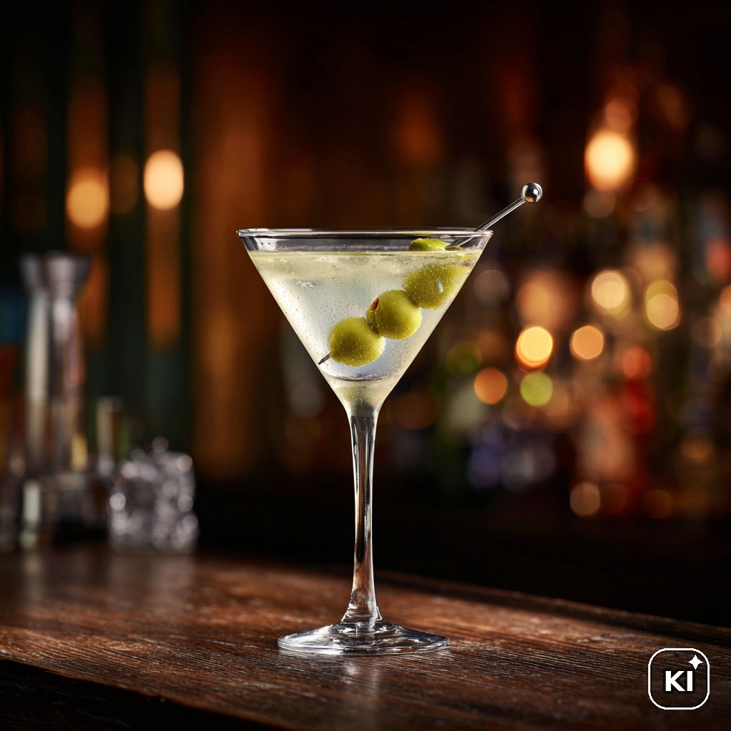 Filthy Martini Cocktail Rezept