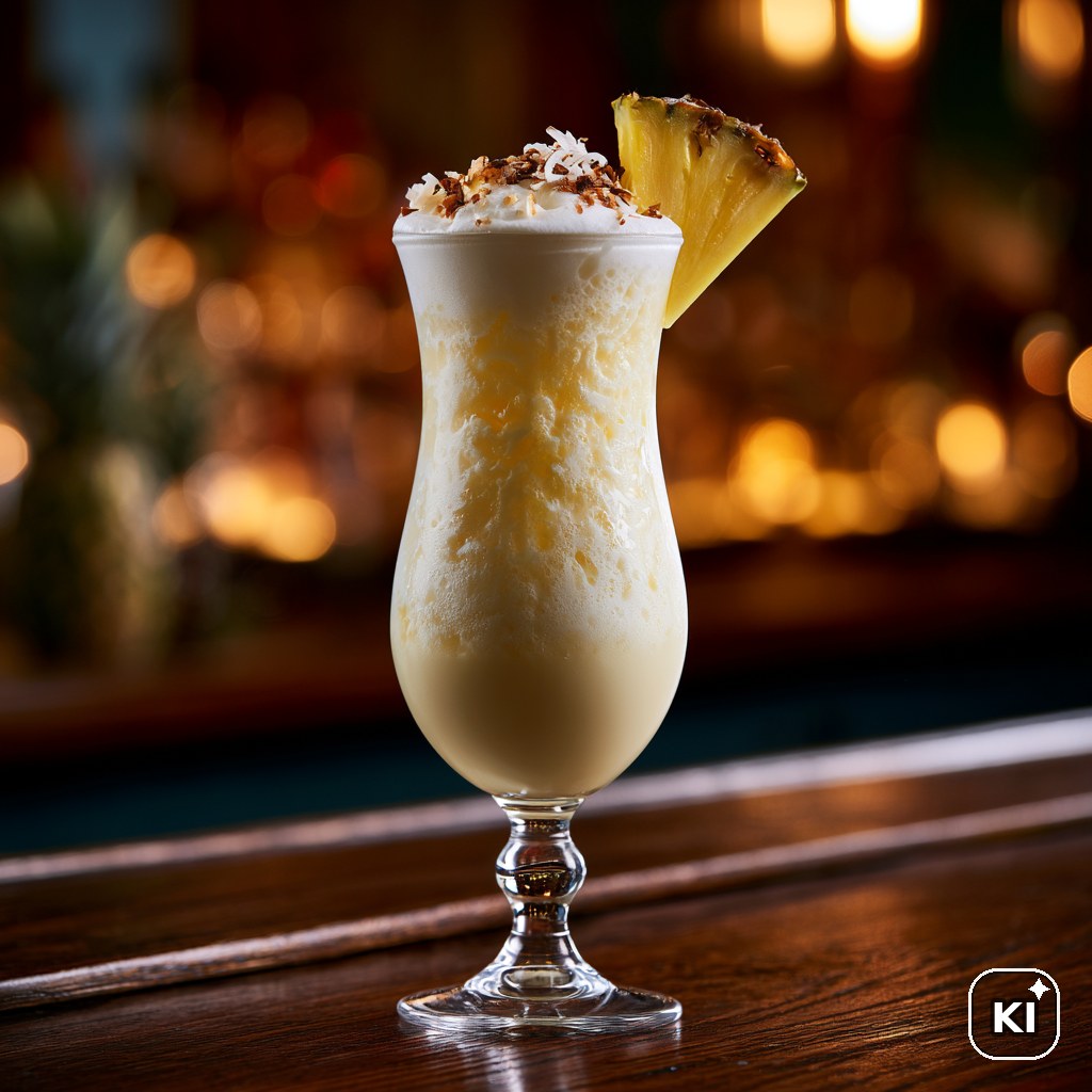 Fluffy Piña Cloud Cocktail Rezept