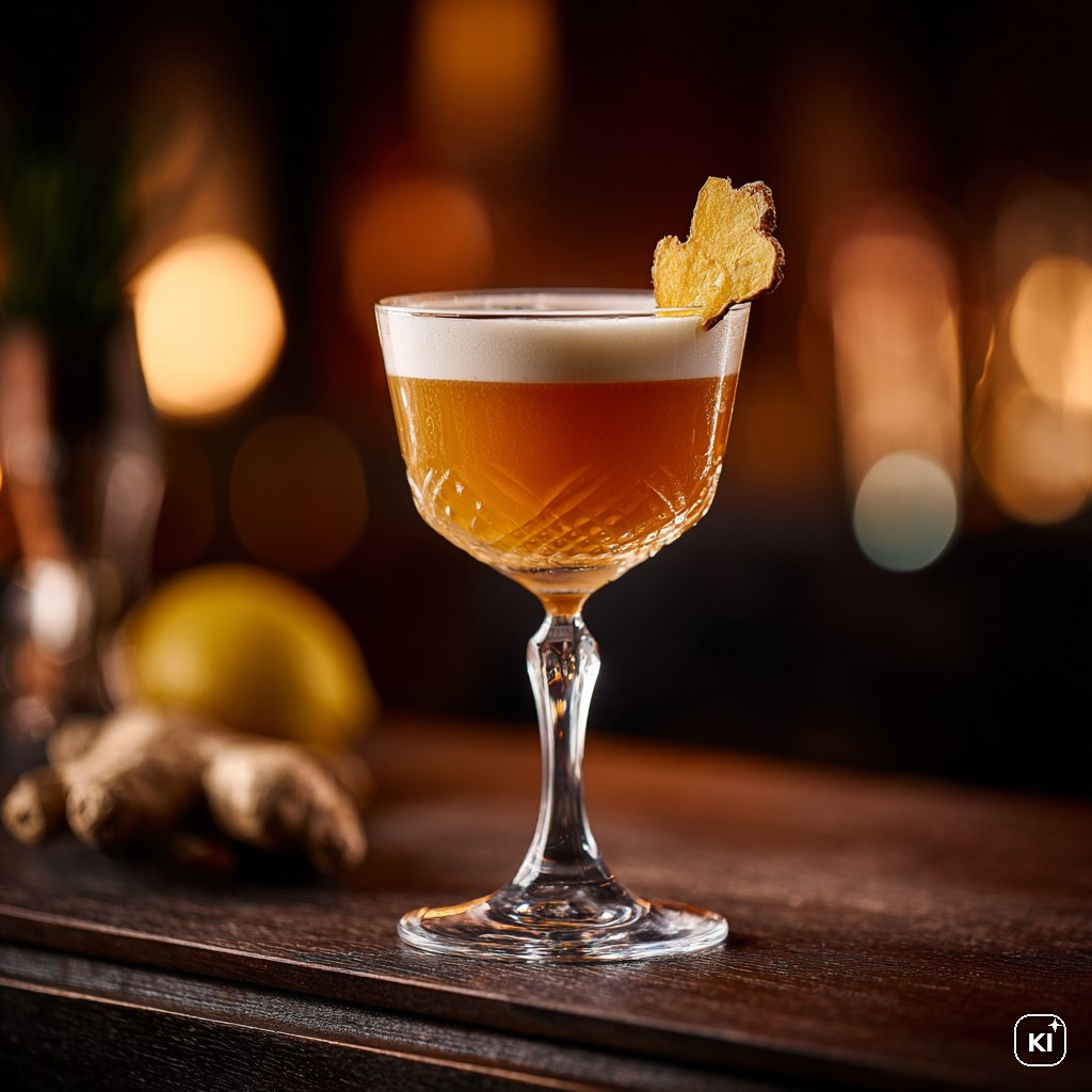 Ginger Meister Sour Cocktail Rezept