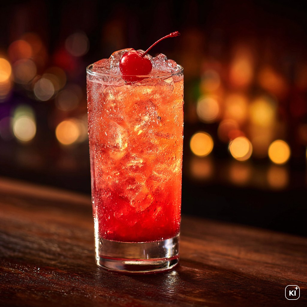 Granatapfel Collins Cocktail Rezept