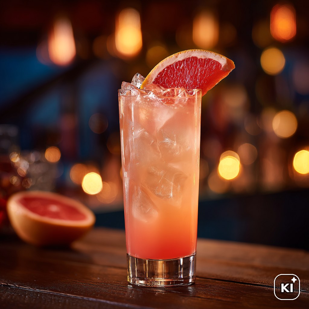 Grapefruit Breeze Highball Cocktail Rezept