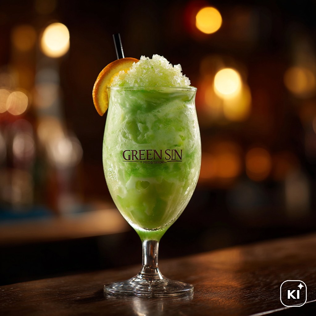 Green Sin Cocktail