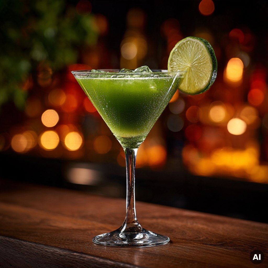 Green Tea Martini Cocktail Rezept