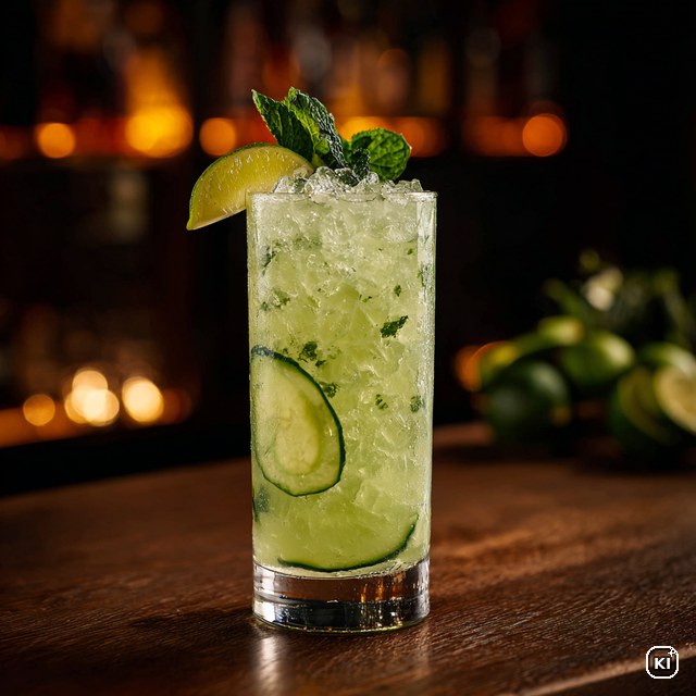 Gurken Smash Cocktail Rezept