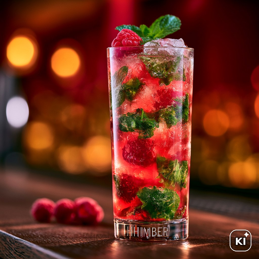 Himbeer Mojito Cocktail Rezept