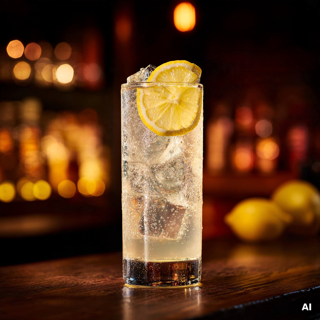 Holunder Oxymel Fizz Cocktail Rezept