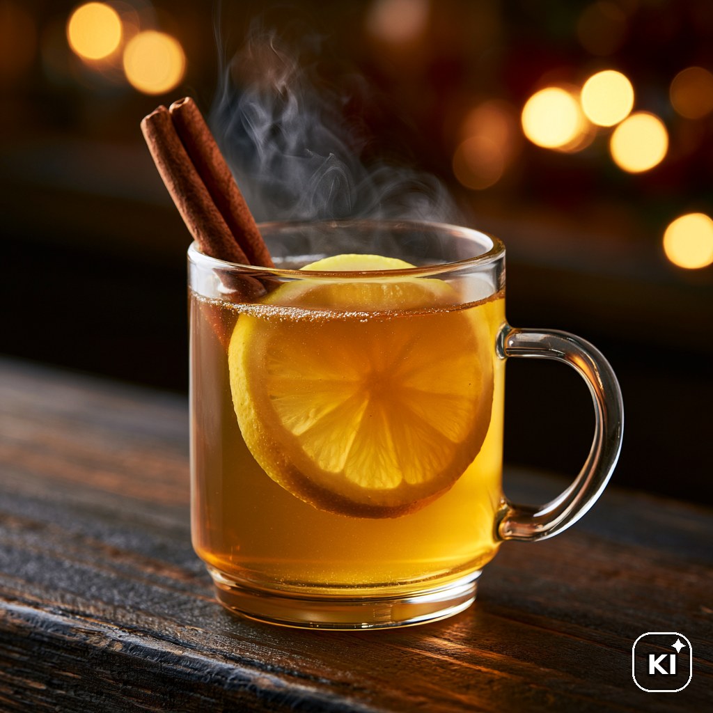 Hot Honey Whiskey Cocktail