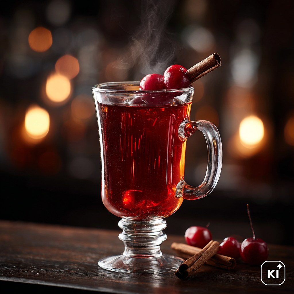 Hot Lillet Cherry Cocktail Rezept