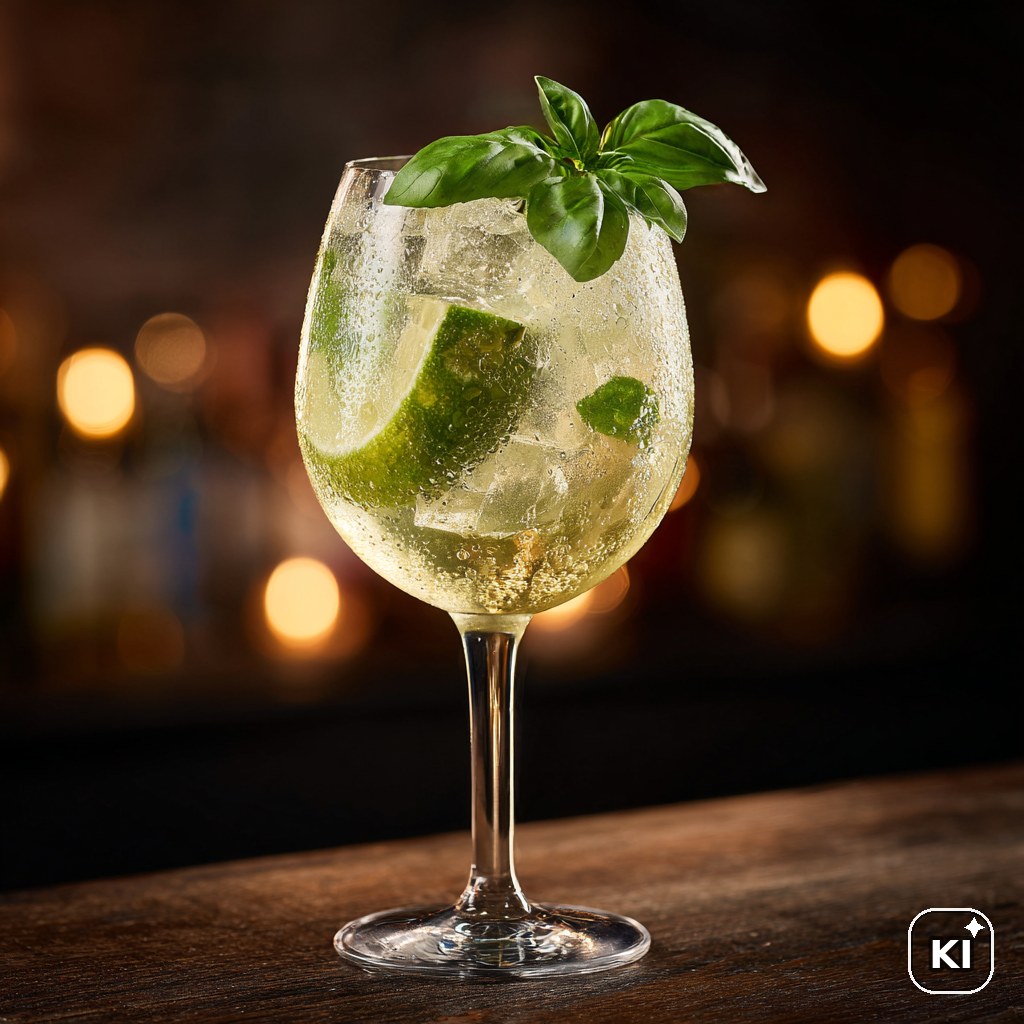 Hugo ohne Minze Cocktail Rezept