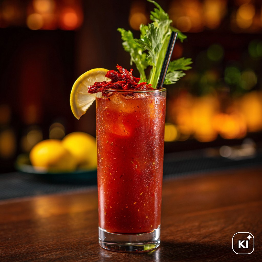 Kimchi Bloody Mary Cocktail Rezept