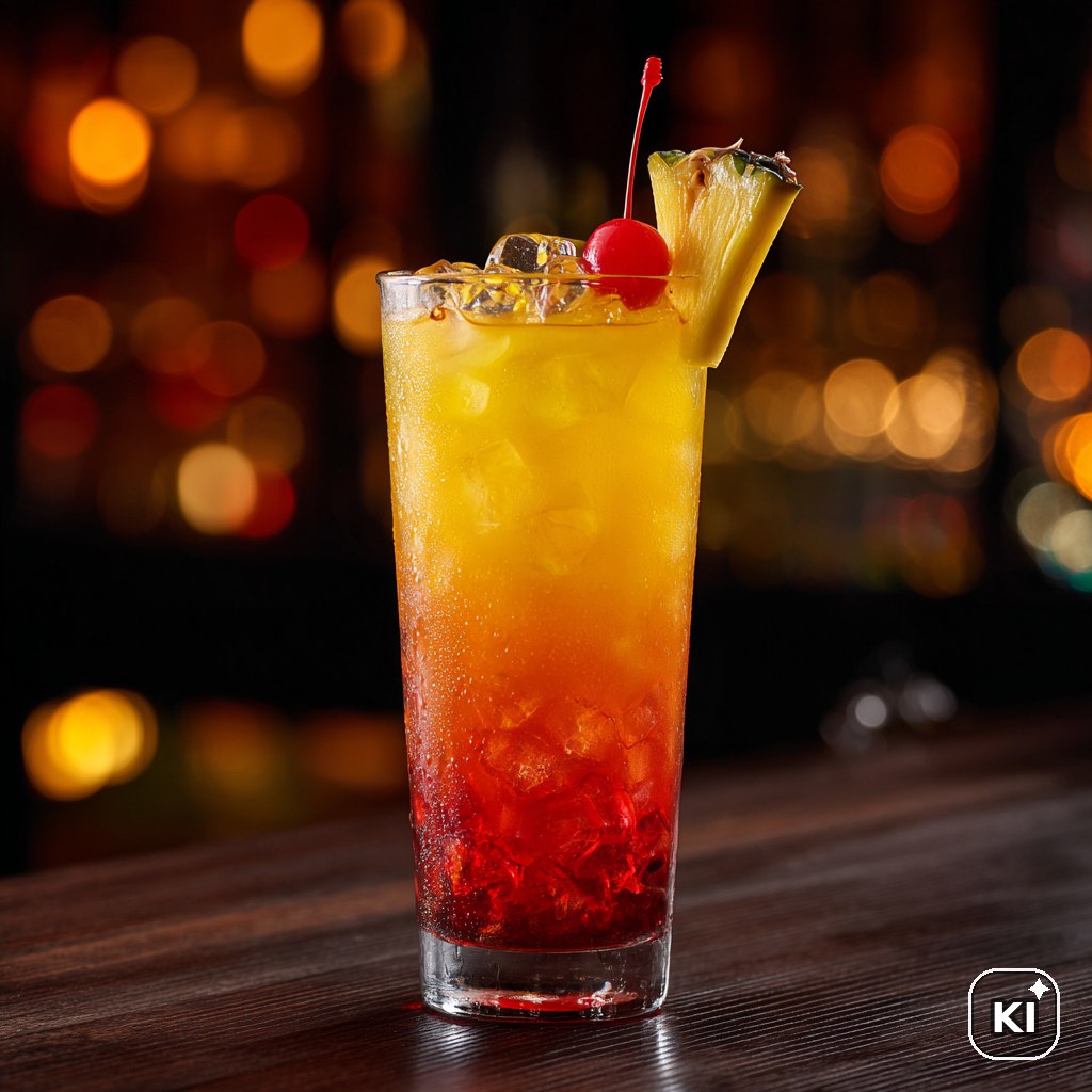 Kontiki Sunset Cocktail Rezept