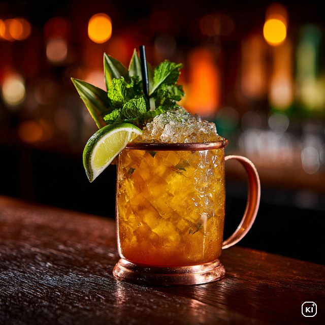Kräuter Mule Cocktail Rezept