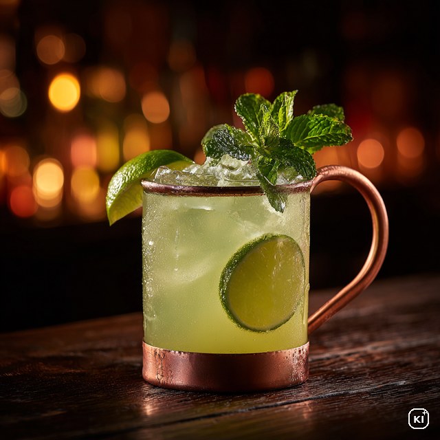 Leverkusener Werkself Mule Cocktail Rezept
