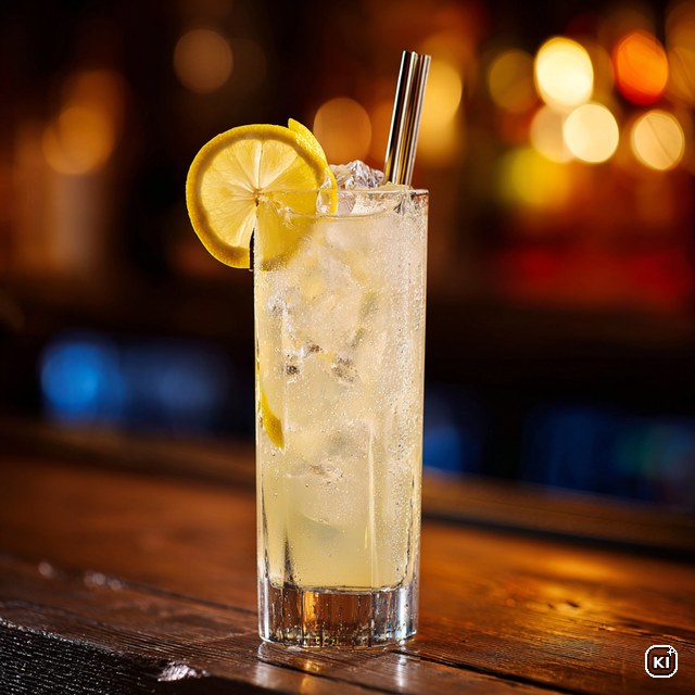 Limoncello Collins Cocktail Rezept