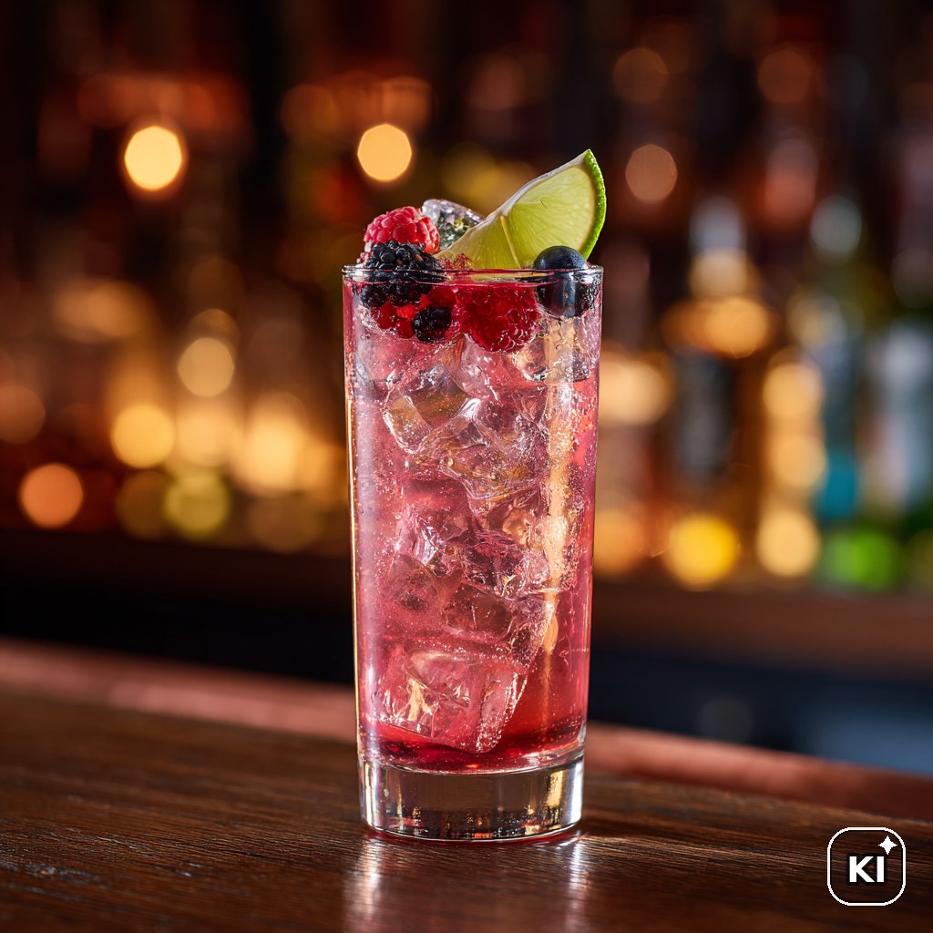 Little French Wild Berry Cocktail Rezept
