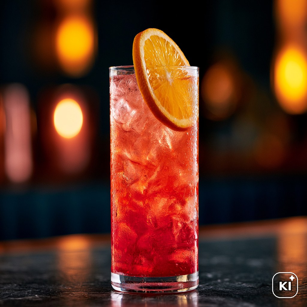 Malibu Sunrise Cocktail