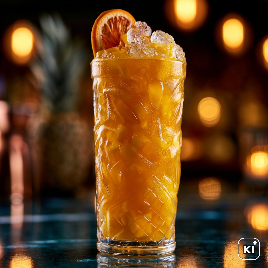 Mango-Ingwer Lassi Cocktail Rezept